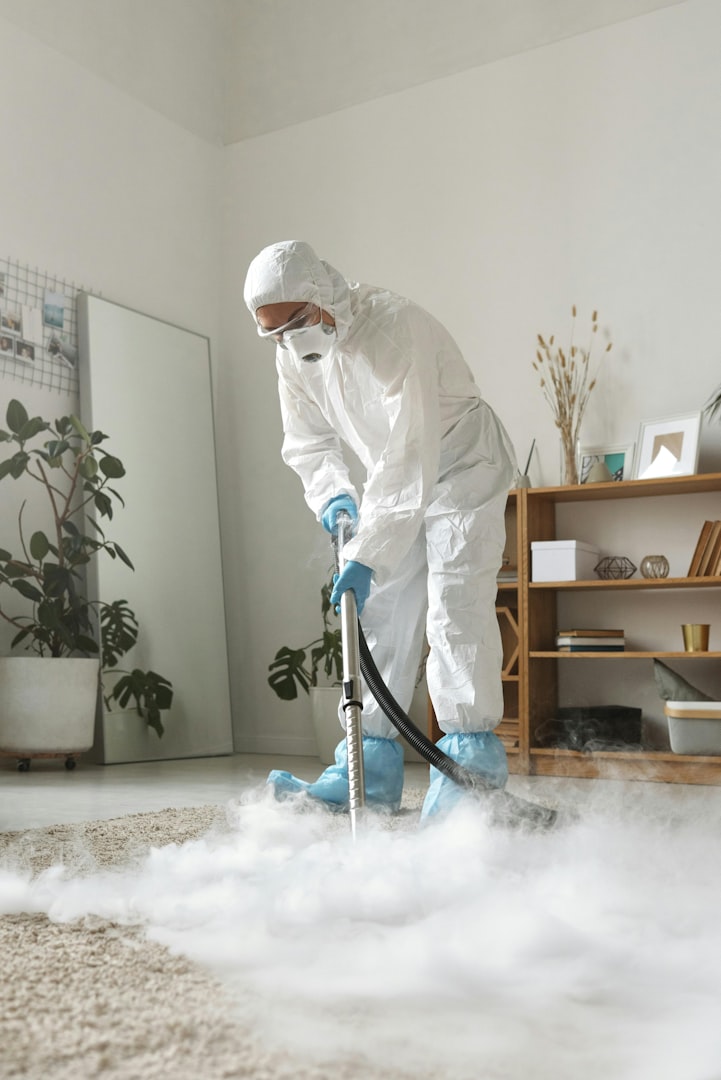 Post-construction cleaning